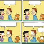 Garfield conversation meme