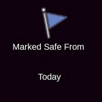 Marked safe from (dark mode)
