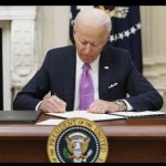 Biden signing meme