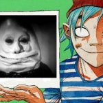 2-D from Gorillaz  | image tagged in 2-d from gorillaz | made w/ Imgflip meme maker
