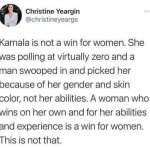Kamala Harris cringe