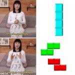 This block does not spark joy. | image tagged in this one sparks joy,tetris,funny,memes | made w/ Imgflip meme maker