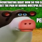 perhaps | ARE YOU POCRATINATING RIGHT NOW SO YOU CAN WATCH MEMES AND FORGET THE PAIN OF HAVING MULTIPUL RESPONCIBLILITYS; PERHAPS | image tagged in perhaps | made w/ Imgflip meme maker