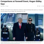 Trump farewell tears
