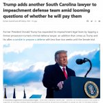 Trump South Carolina impeachment defense