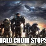 Halo Choir Stops