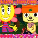 PA RAPPA AND HIS MATE! | PA RAPPA + SUNNY FUNNY =; =)=)=)=)=)💘💖💝💓💗💕❣️💘 | image tagged in pa rappa and his mate | made w/ Imgflip meme maker