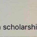 Bro you want a scholarship?