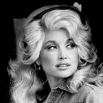 Dolly Parton B&W