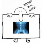 Kilroy sign | image tagged in kilroy sign,funny,clever,memes | made w/ Imgflip meme maker