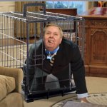 Caged Lindsey Graham meme