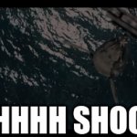 Not sure | AHHHH SHOOT | image tagged in gifs,shark,fish | made w/ Imgflip video-to-gif maker