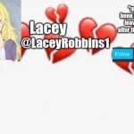 Lacey announcement template