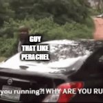 run away from hm | GUY THAT LIKE PERACHEL | image tagged in gifs,percy jackson | made w/ Imgflip video-to-gif maker