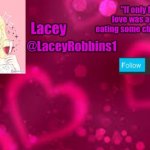 Lacey announcement template