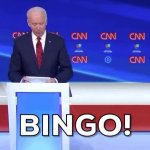 Joe Biden Bingo gif GIF Template