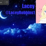 Lacey announcement template meme