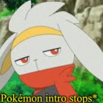 Pokémon Intro Stops