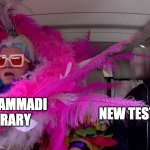 Nag Hammadi pink feather man | NEW TESTAMENT NAG HAMMADI  LIBRARY | image tagged in pink feather man | made w/ Imgflip meme maker