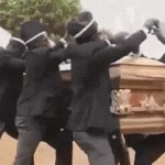 Coffin dance GIF Template