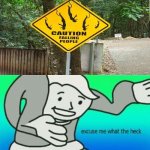 Falling people?! | image tagged in excuse me what the heck,memes,funny,stupid signs,gifs,not really a gif | made w/ Imgflip meme maker