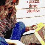 Kylie pizza time starts deep-fried 4 meme