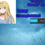 Lacey announcement template