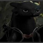 toothless is not inpressed meme