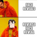 i'm not supposed to give my opinion....BUT | FACE REVEALS; REVERSE FACE REVEAL | image tagged in drake pewdiepie,pewdiepie | made w/ Imgflip meme maker