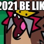 Barking Entei meme | 2021 BE LIKE | image tagged in gifs,pokemon,funny,terminalmontage | made w/ Imgflip video-to-gif maker