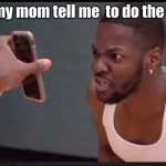 rdcworld1 | when my mom tell me  to do the dishes | image tagged in rdcworld1 | made w/ Imgflip meme maker