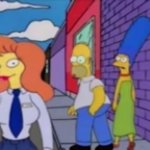 new meme template | image tagged in simpson distract homer | made w/ Imgflip meme maker