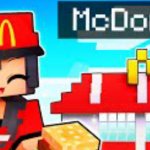 Aphmau working at McDonald’s (Mcdoodle’s)