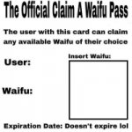 Claim your waifu