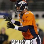 eagles wr | EAGLES WRS IN PLAYOFFS | image tagged in professional football guy | made w/ Imgflip meme maker