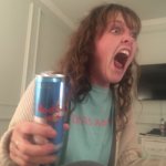 memeulated | SPEND YOUR STIMULUS ON REDBULL; TO BE OVERSTIMULATED | image tagged in lafanda with redbull | made w/ Imgflip meme maker