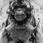 Astronaut Monkey