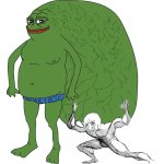 Wojack big brain pepe