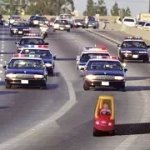 Cop chase