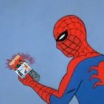 Badness | image tagged in spiderman,batman slapping robin,pathetic spidey | made w/ Imgflip meme maker