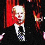 Joe Biden hol' up deep-fried 2 meme