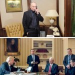 Putin & Trump phone call 2017