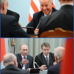 Putin and Biden meeting in 2011