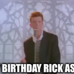 Image tagged in memes,happy star congratulations,white background,rick  astley - Imgflip