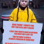 Greta vs Trump