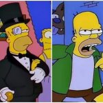 Homero elegante delincuente