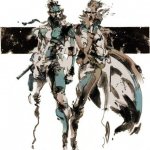 Metal Gear Solid: The Twin Snakes Liquid and Solid Snake artwork