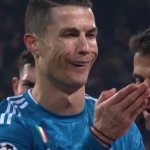 Ronaldo reacts