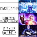 how do you do that | LOVING TIK TOK; USING IMGFLIP; UPVOTING MEMES; MAKING MEMES; MAKING TEMPLATES; MAKING TAGS; FOLLOWING OTHER STREAMS; MAKING STREAMS; HAVING A LOT OF FOLLOWERS ON YOUR STREAM; GETTING 10,000 POINTS; GETTING MORE THAN 1,000 UPVOTES ON YOUR MEME | image tagged in extended expanding brain,what,impossible,imgflip,tiktok sucks | made w/ Imgflip meme maker