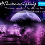 Thunder-and-Lightning Announcement meme
